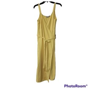 Everlane size 8 the Japanese GoWeave tank wrap dress